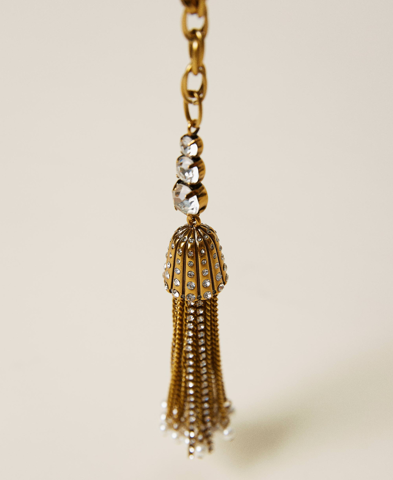 Collier choker con strass e ciondoli - Moda da donna | Italia