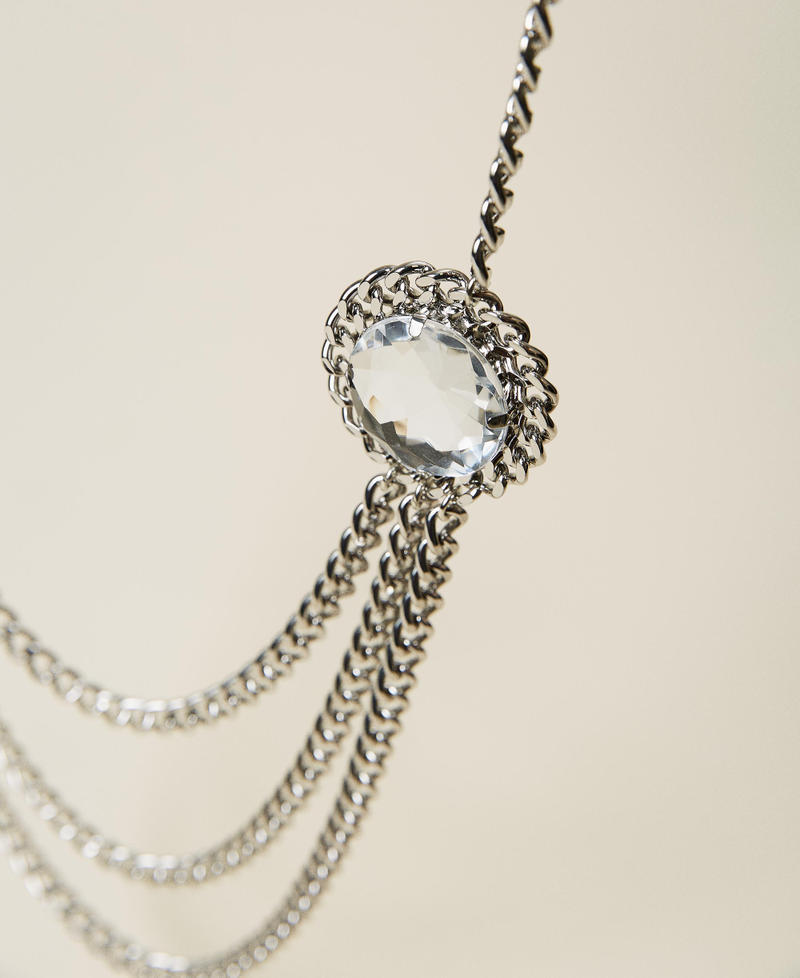 Cintur&oacute;n joya con cadenas Plata Nickel Free Mujer 212TO5091-02