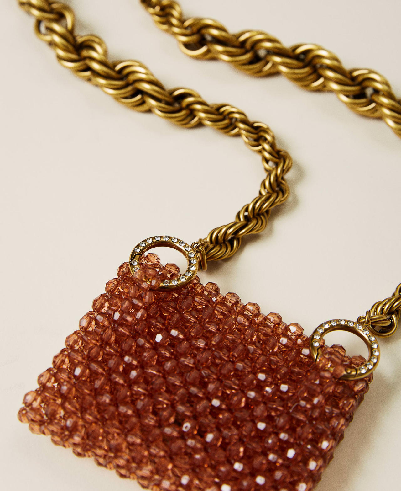 Пояс-ожерелье 'торшон' с кошельком Розовый Каньон женщина 212TO5097-03