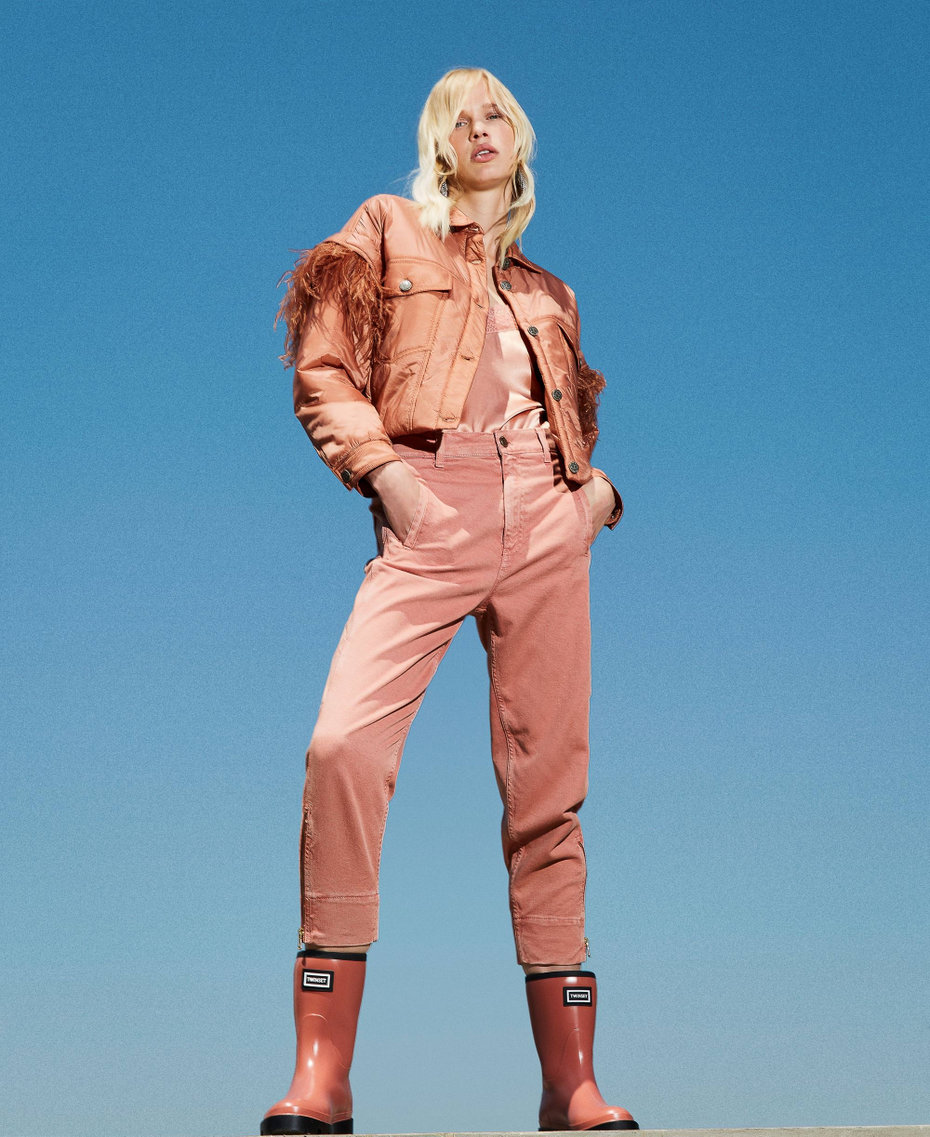 Pantalon carotte en bull Rose Canyon Femme 212TP235A-01