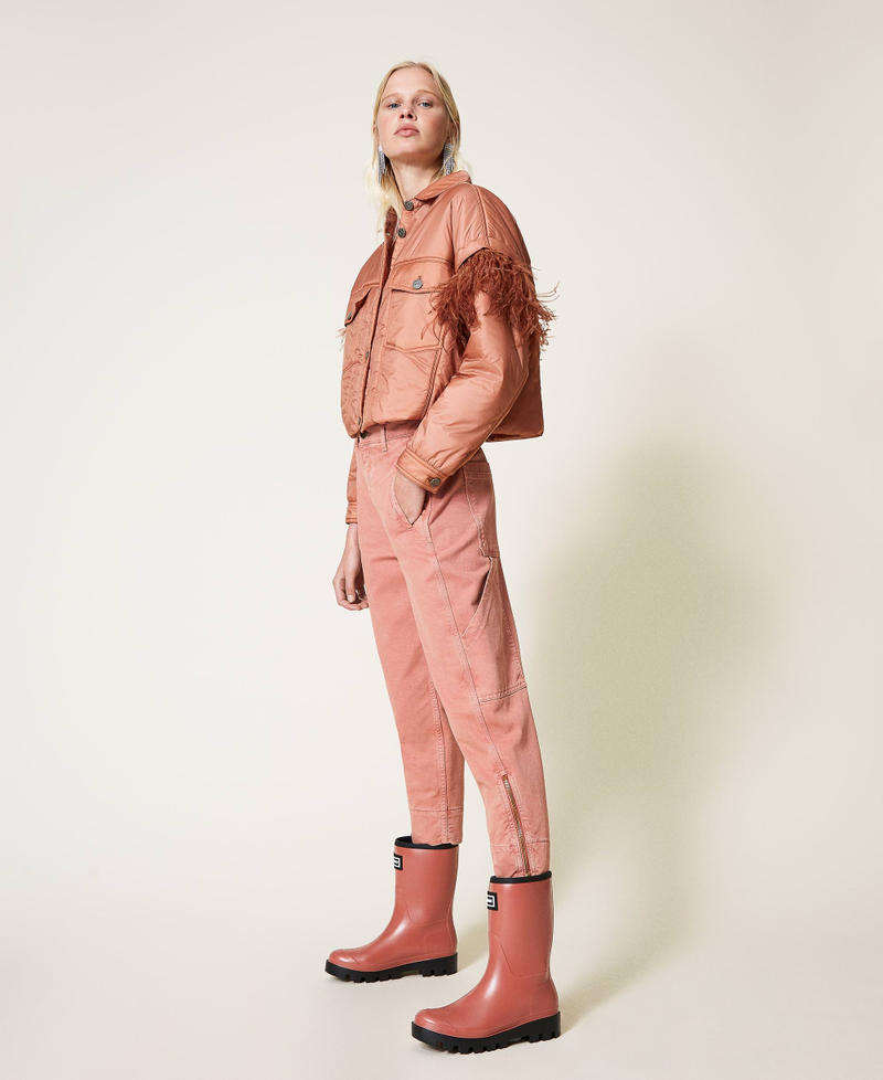 Pantalon carotte en bull Rose Canyon Femme 212TP235A-03