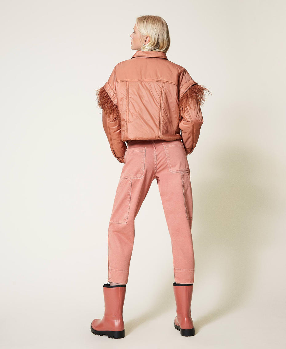 Pantalon carotte en bull Rose Canyon Femme 212TP235A-04