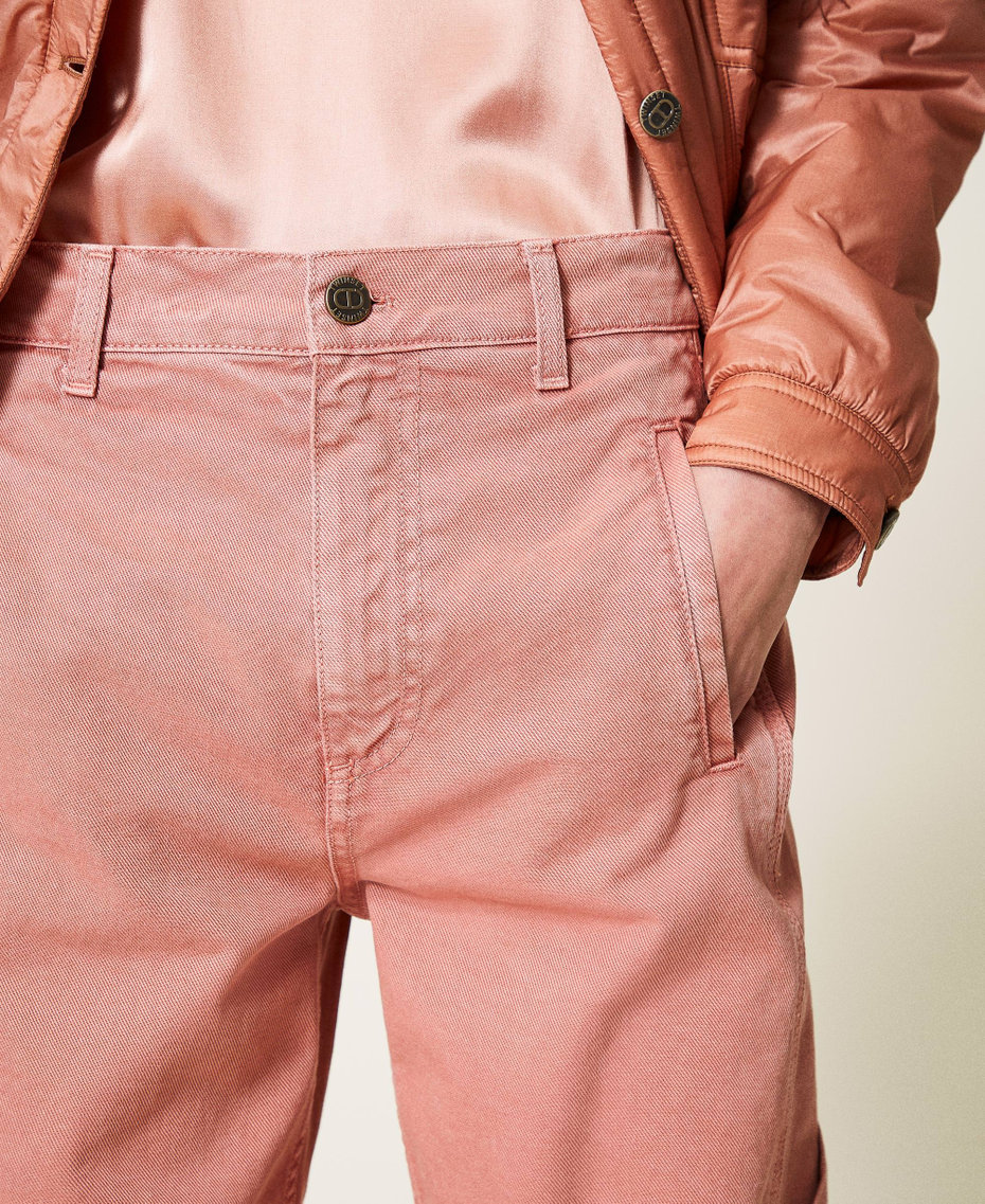 Pantalon carotte en bull Rose Canyon Femme 212TP235A-05