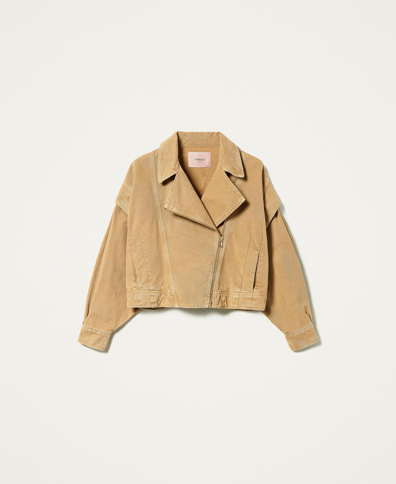 Wide bull jacket &ldquo;Rum&rdquo; Brown Woman 212TP235B-0S