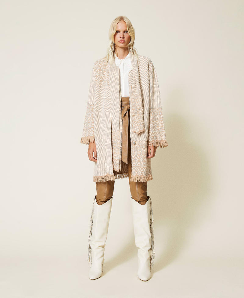 Silk blend shirt White Snow Woman 212TP2504-0T