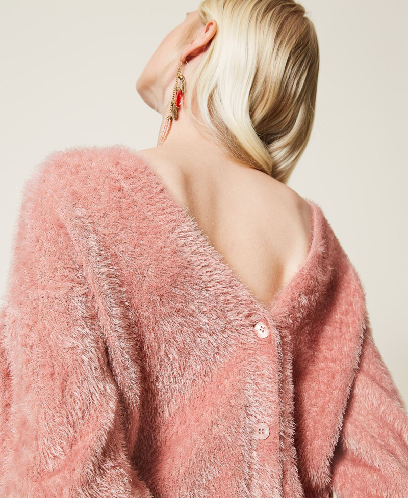 Maglia-cardigan con maniche arricciate Rosa Canyon Donna 212TP3010-01