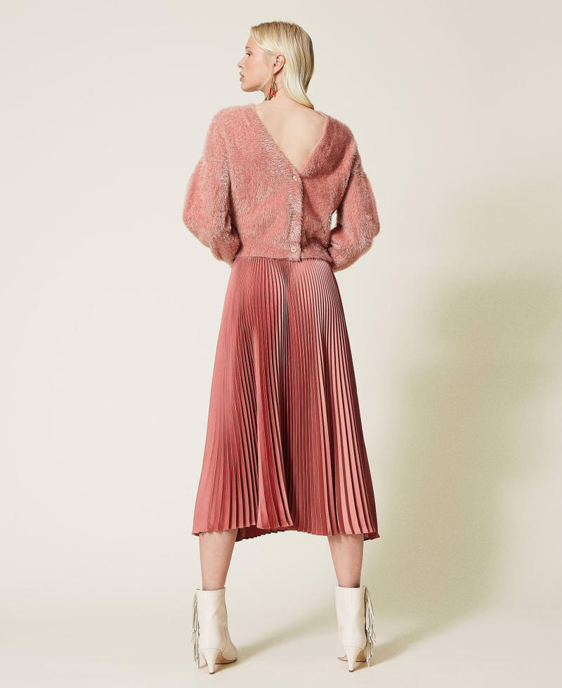 Maglia-cardigan con maniche arricciate Rosa Canyon Donna 212TP3010-02