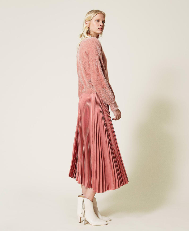 Maglia-cardigan con maniche arricciate Rosa Canyon Donna 212TP3010-03