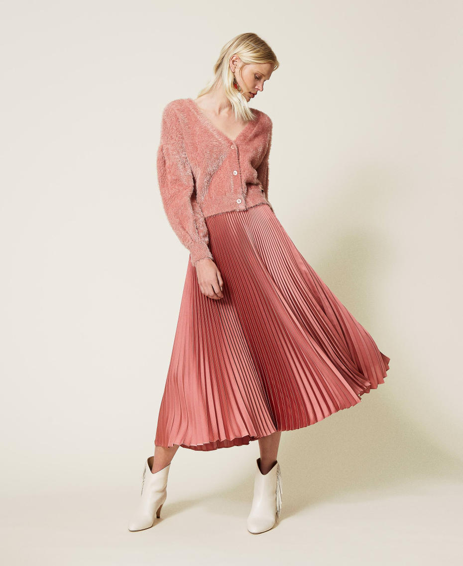 Maglia-cardigan con maniche arricciate Rosa Canyon Donna 212TP3010-05