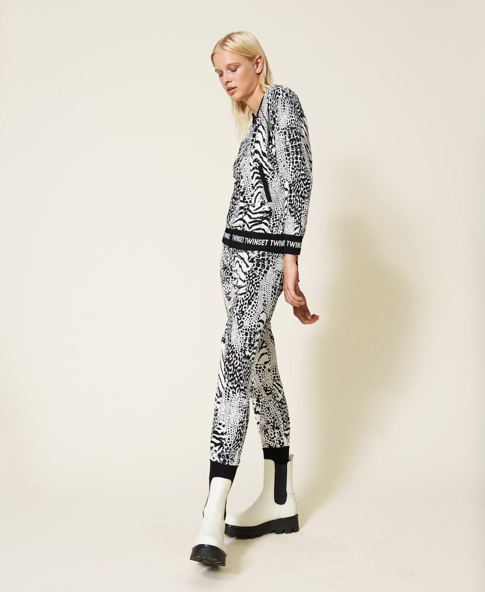 Animal print on sale joggers