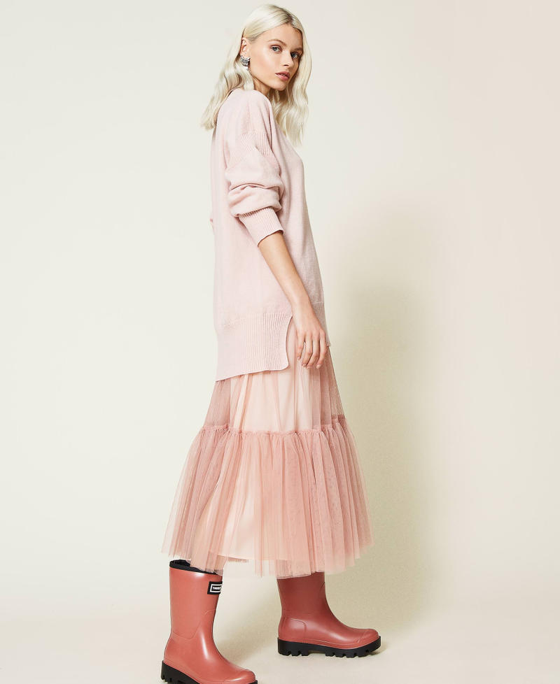 T&uuml;llrock mit recyceltem Polyester