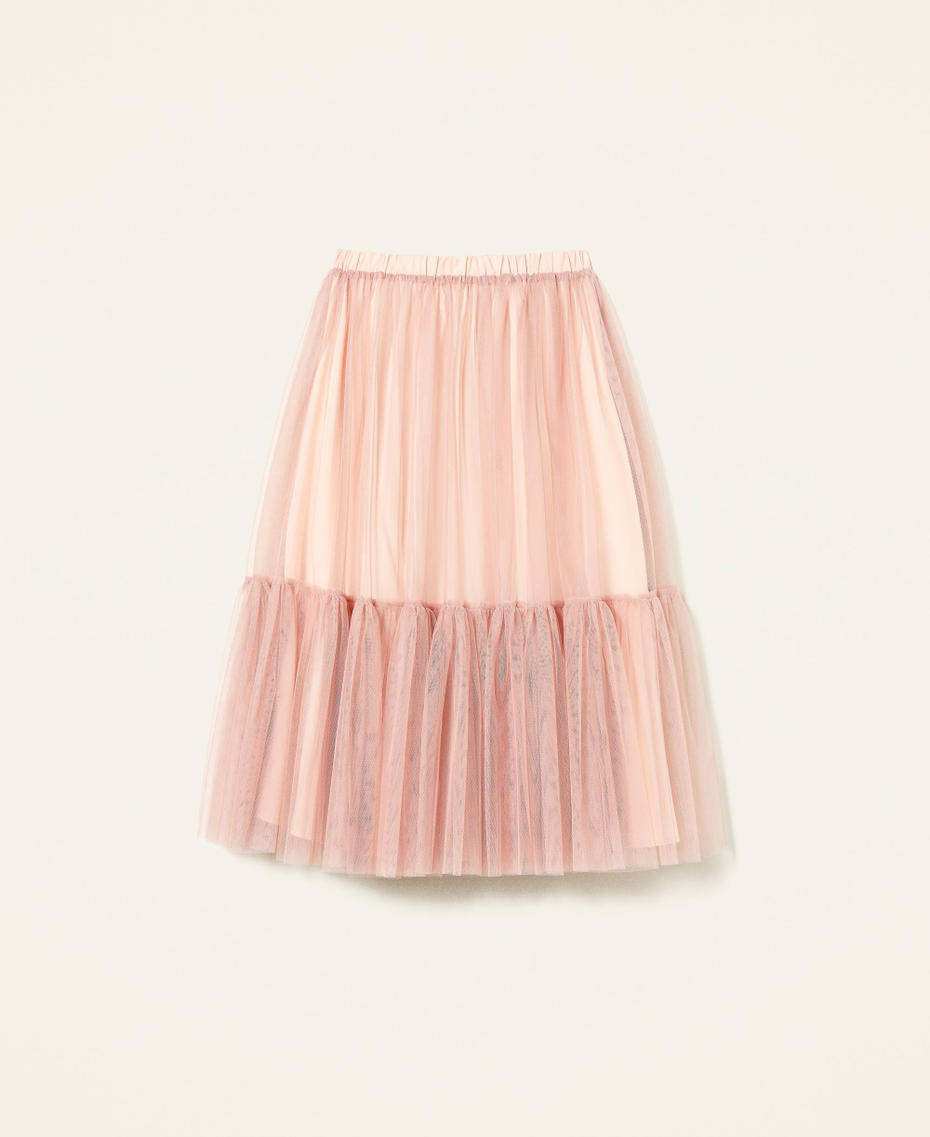 T&uuml;llrock mit recyceltem Polyester