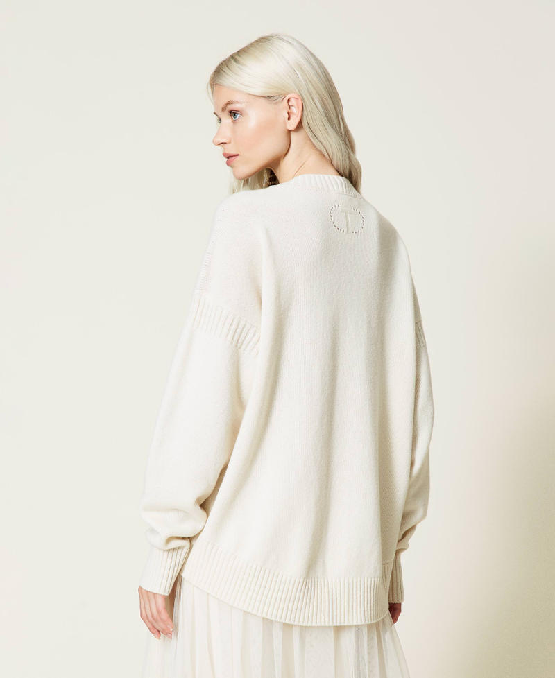 Recycled cashmere blend jumper