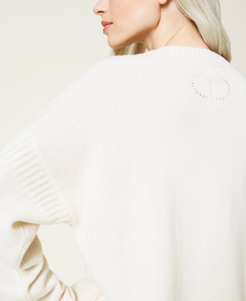 Recycled cashmere blend jumper