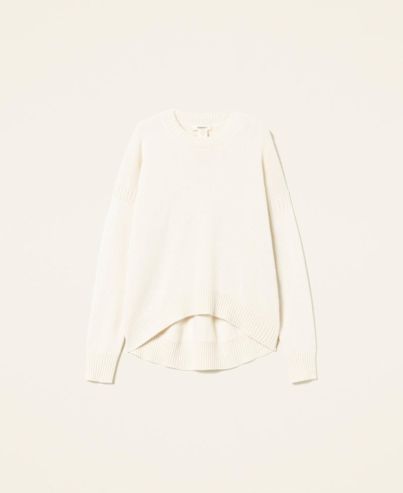 Recycled cashmere blend jumper