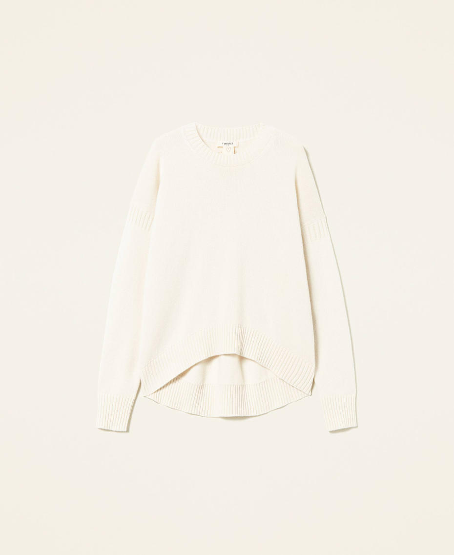 Recycled cashmere blend jumper