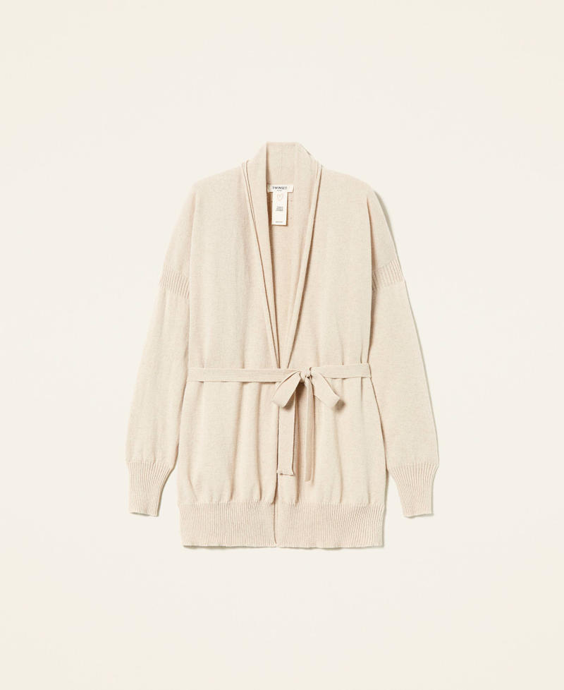 Recycled cashmere blend cardigan