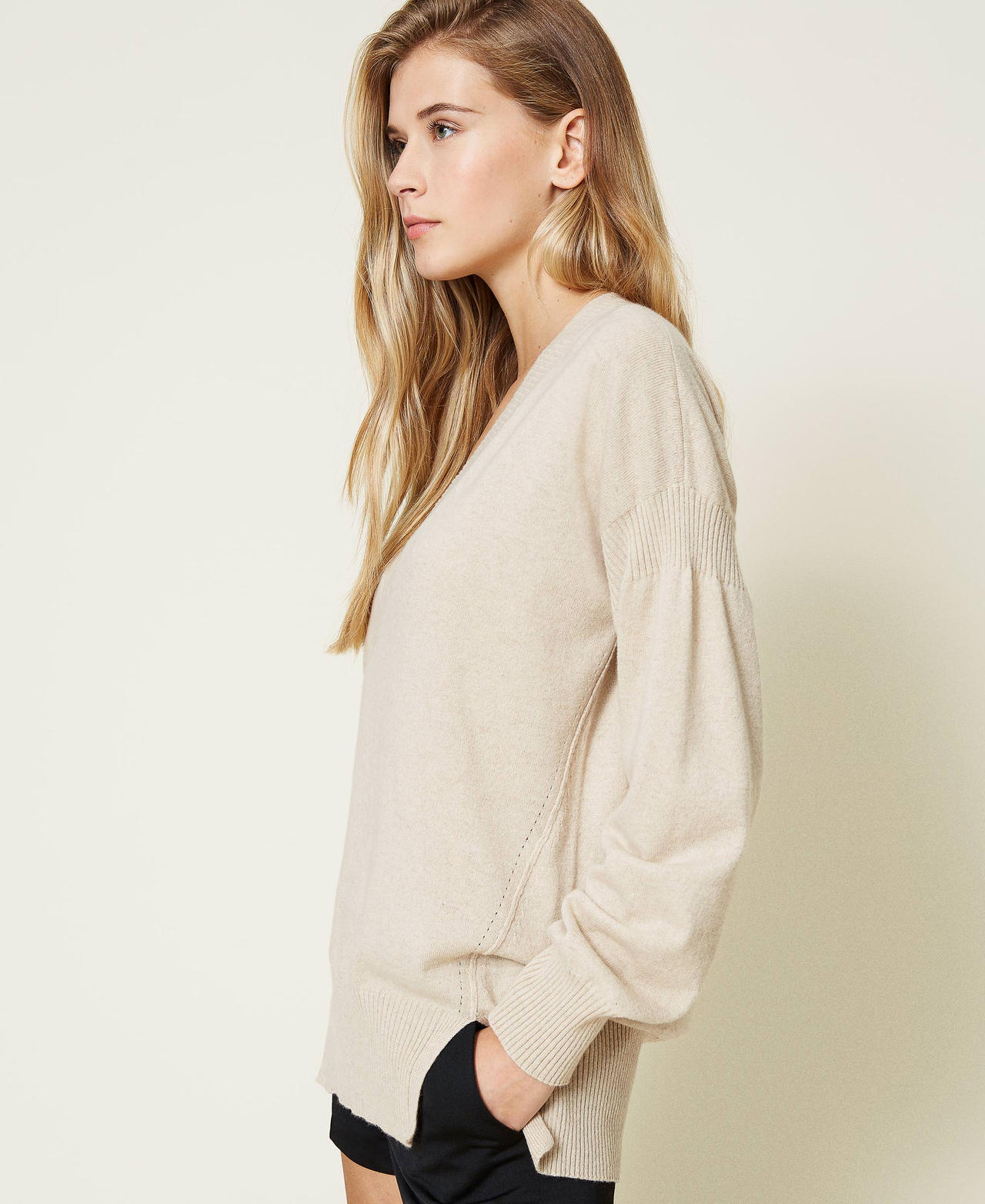Twinset Recycled Crêpe de Chine Trousers