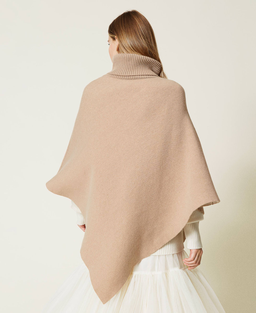 Poncho mango femme best sale
