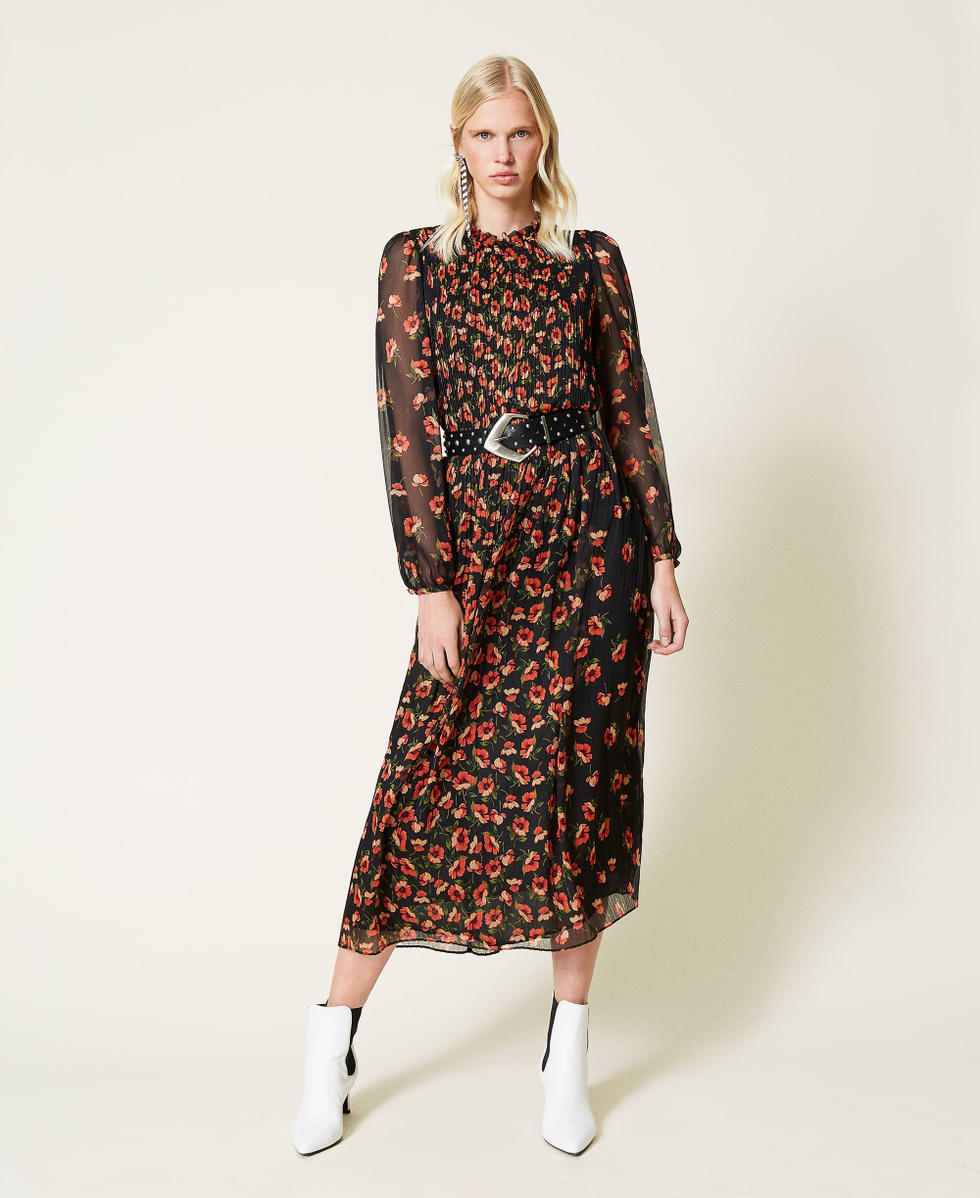 Vestido largo store lunares zara 2019