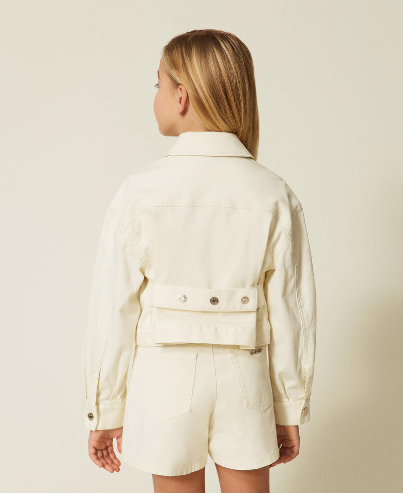 Bull denim jacket with buttons Off White Girl 261GJ2100_00526_03