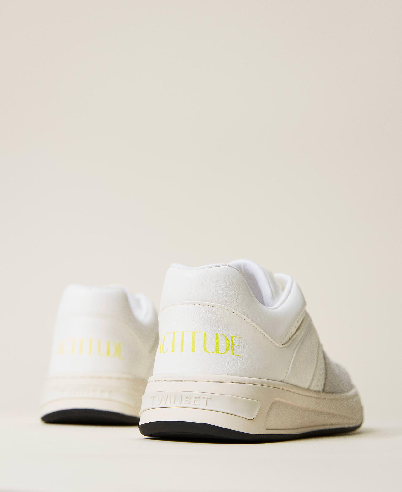 Colour block trainers
