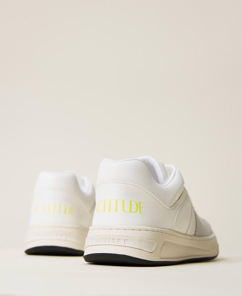 Colour block trainers