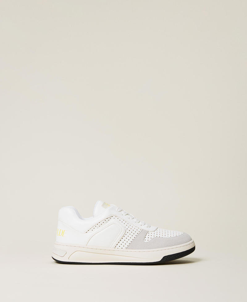 Colour block trainers