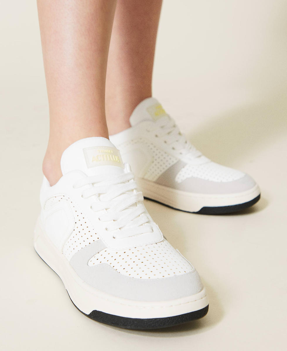 White block trainers sale