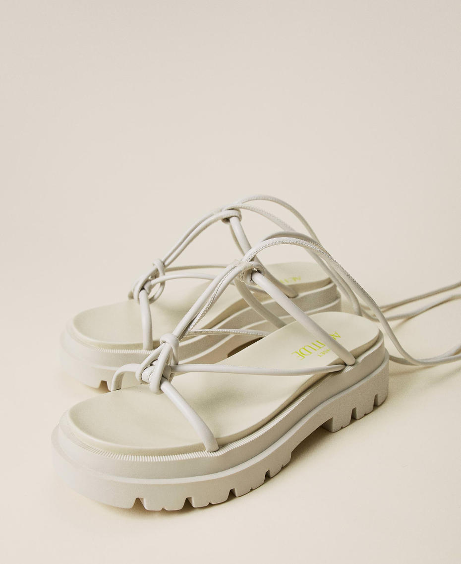 Sandali infradito con lacci Chantilly Donna 221ACT084_00522_01