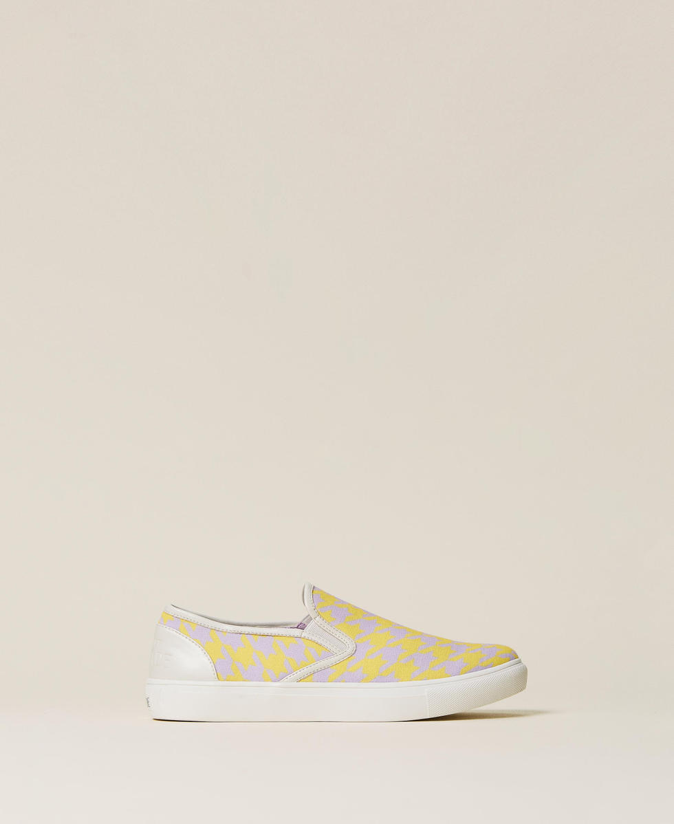 Sneakers slip on estampadas