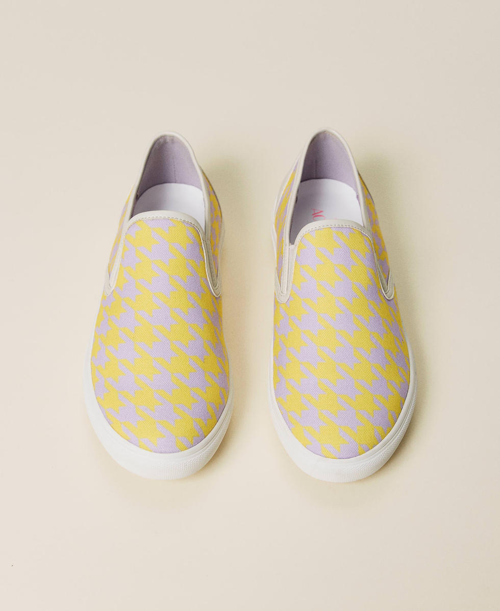 Sneakers slip on estampadas