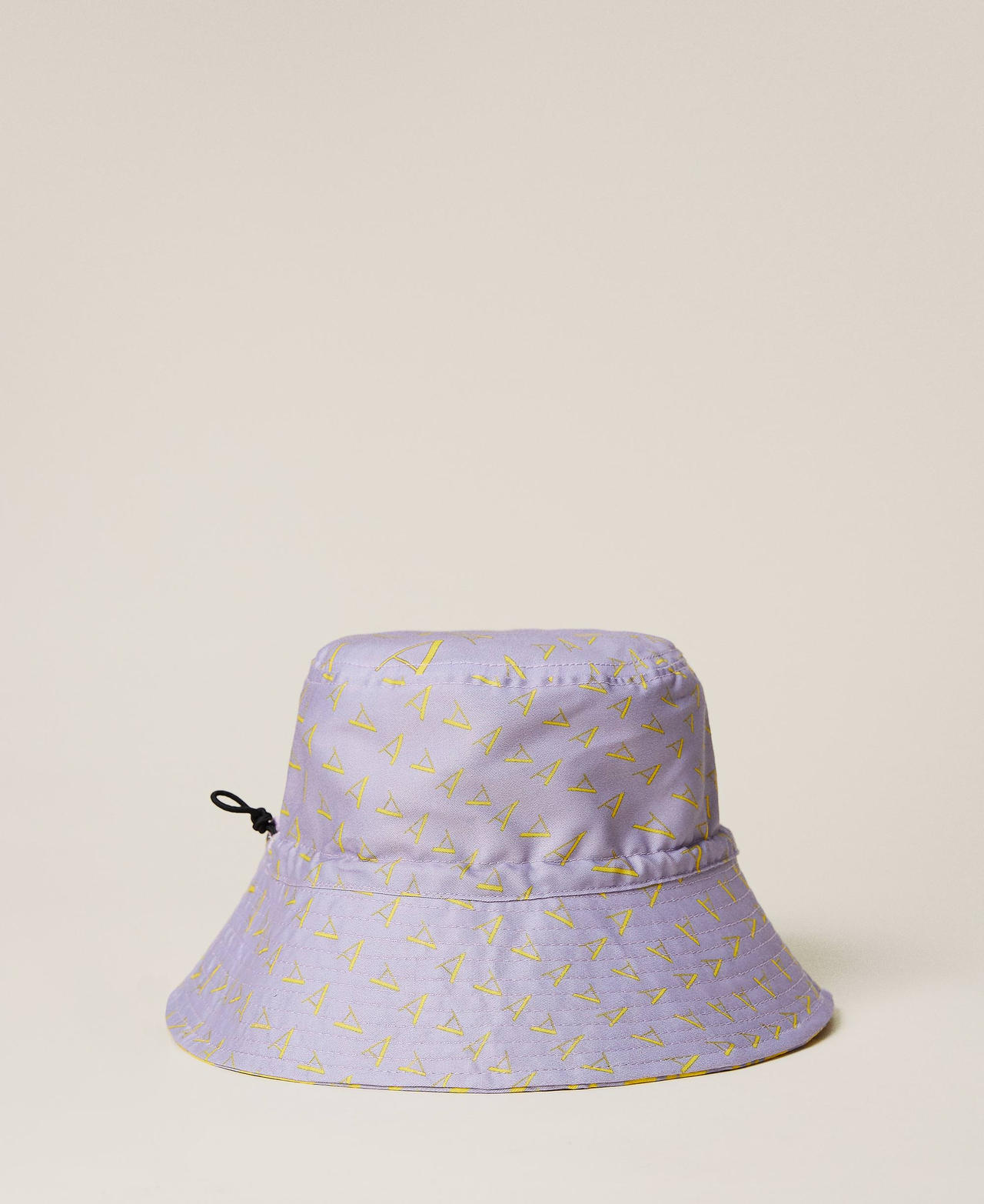 Reversible fisherman’s hat "Pastel Lilac" / Vivid Yellow Mixed Print Woman 221AO5302-03
