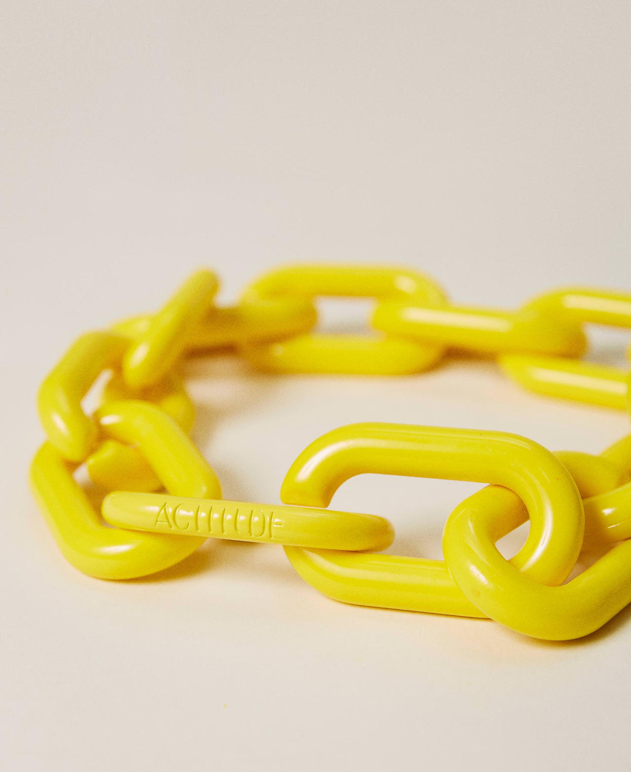 Maxi chain necklace Vivid Yellow Woman 221AO5317-02