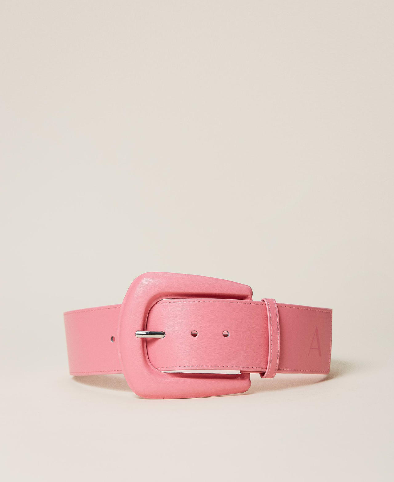 Belt with maxi buckle "Hot Pink" Woman 221AO5345-02