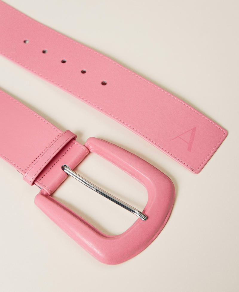 Cinturón con maxihebilla Rosa «Hot Pink» Mujer 221AO5345-03