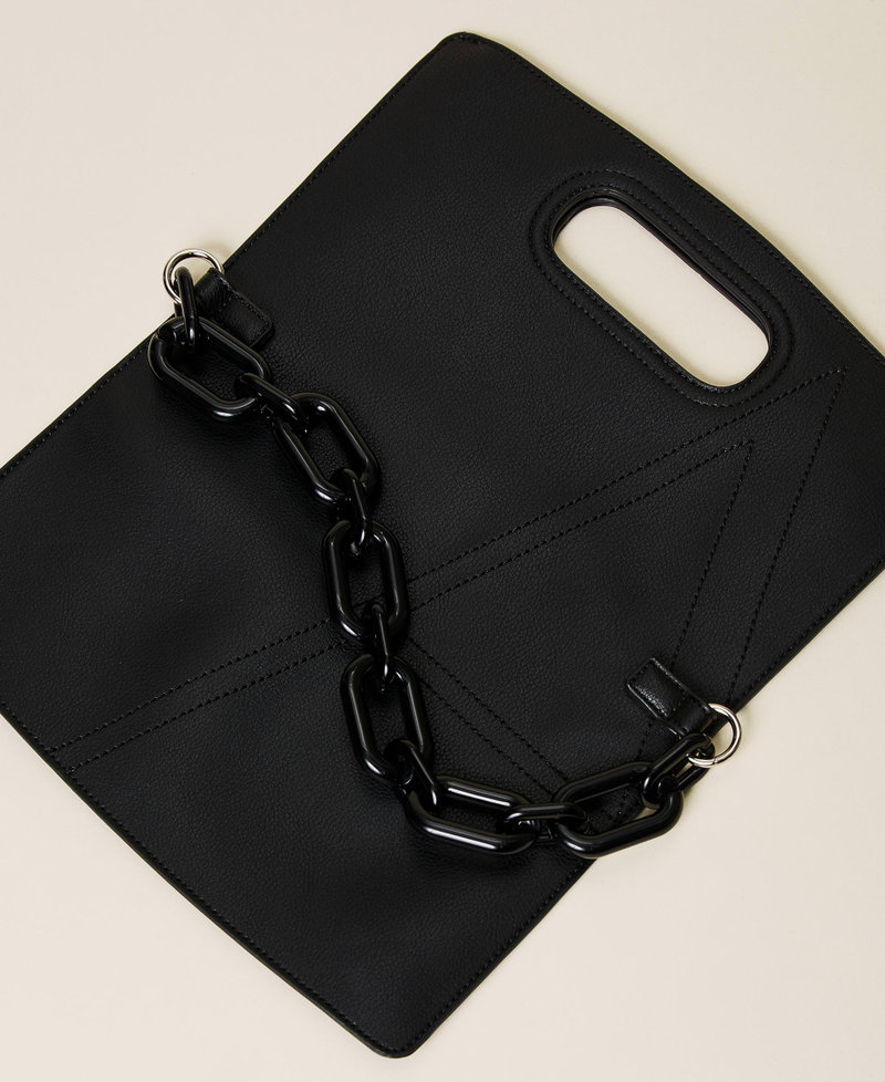Складная сумка с логотипом Черный женщина 221AO8033-04