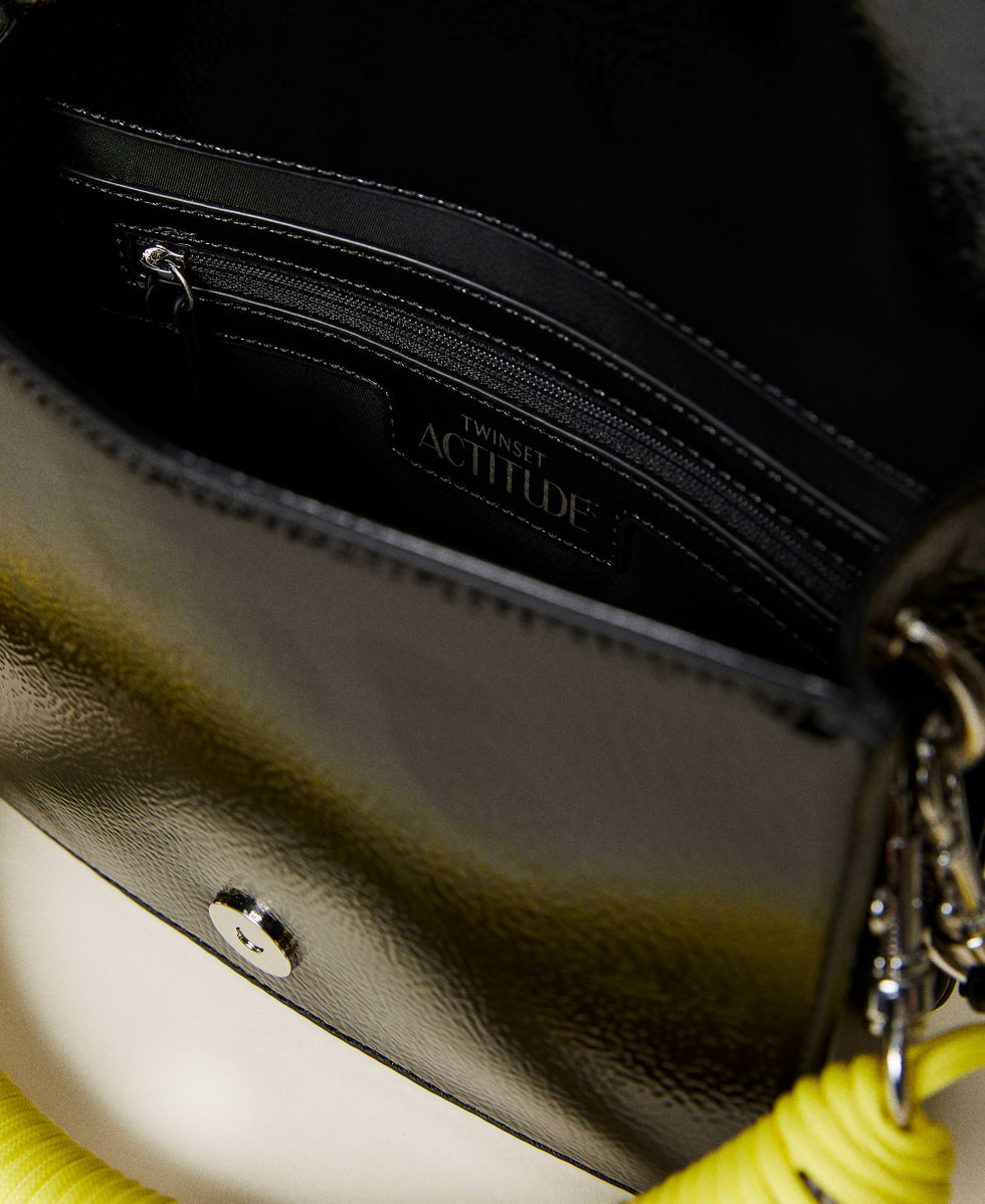 Umh&auml;ngetasche mit Neondetails