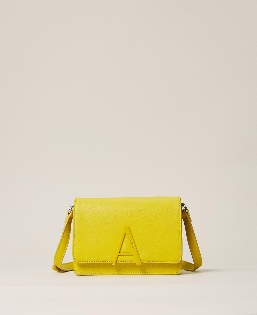 Shoulder bag with logo