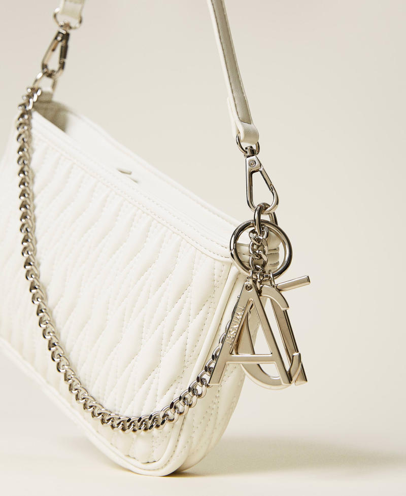 Quilted bag with chain and charms Off White Woman 221AO8123-05