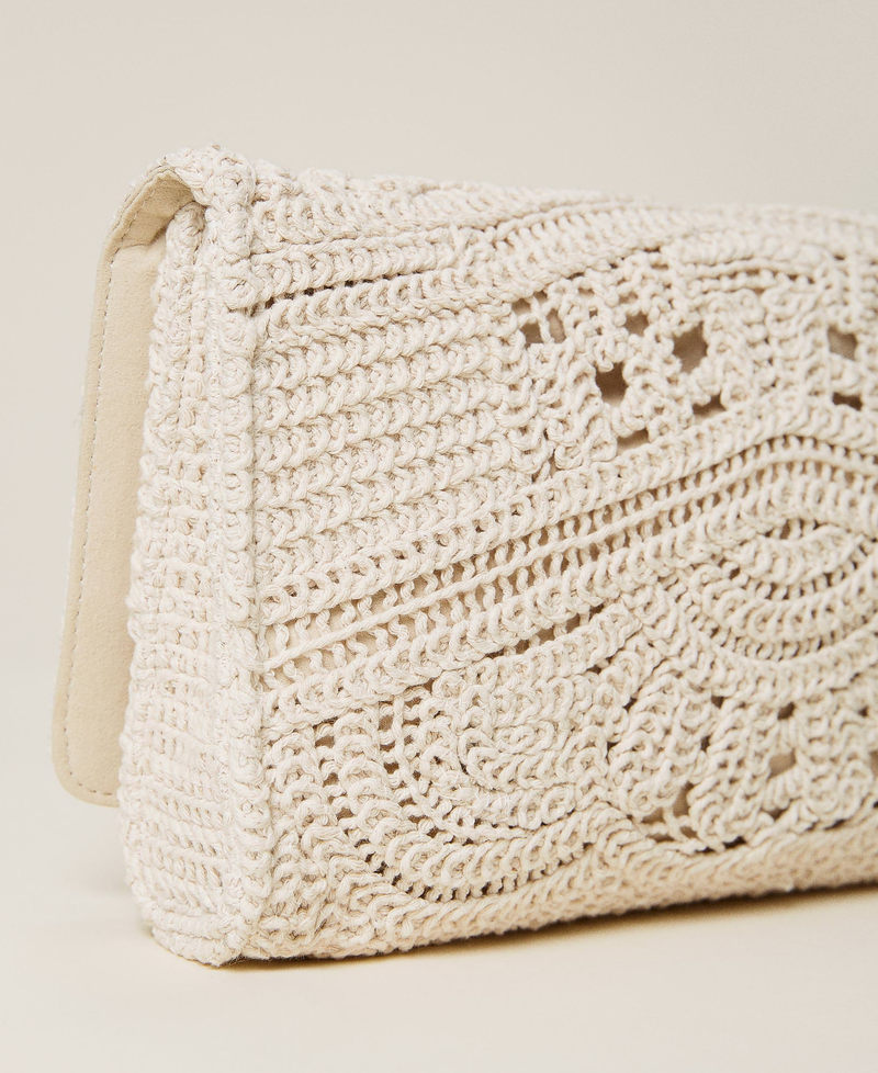Clutch in crochet con charms Chantilly Donna 221AO8222-04