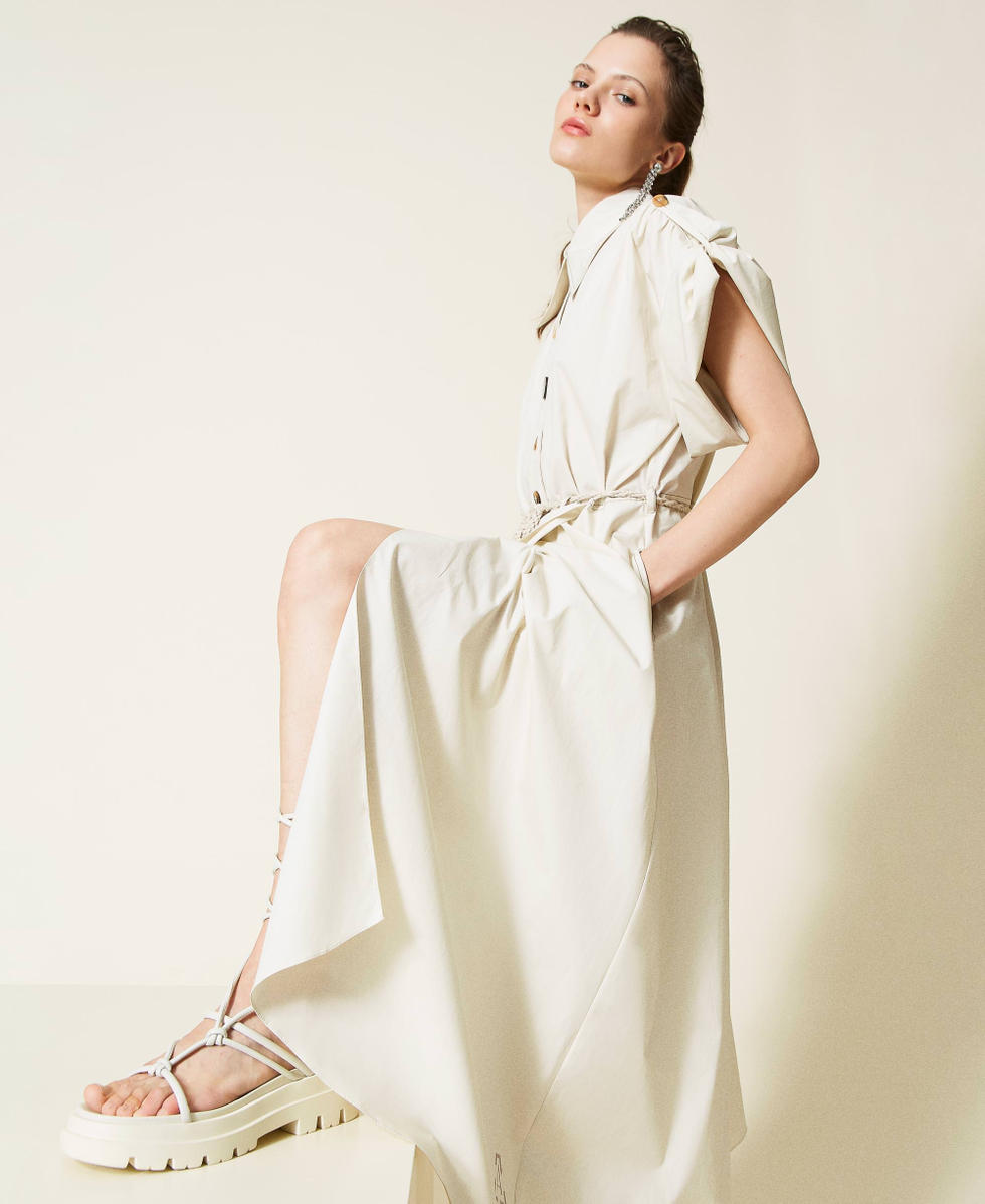 Organic cotton shop midi dress