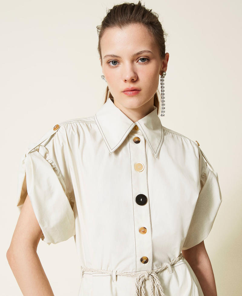 Organic cotton midi dress