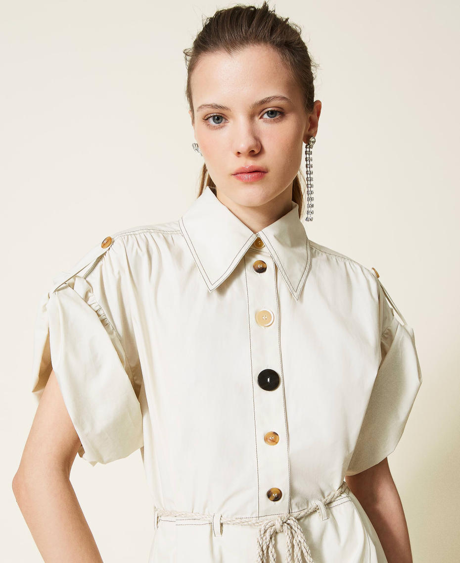 Organic cotton midi dress