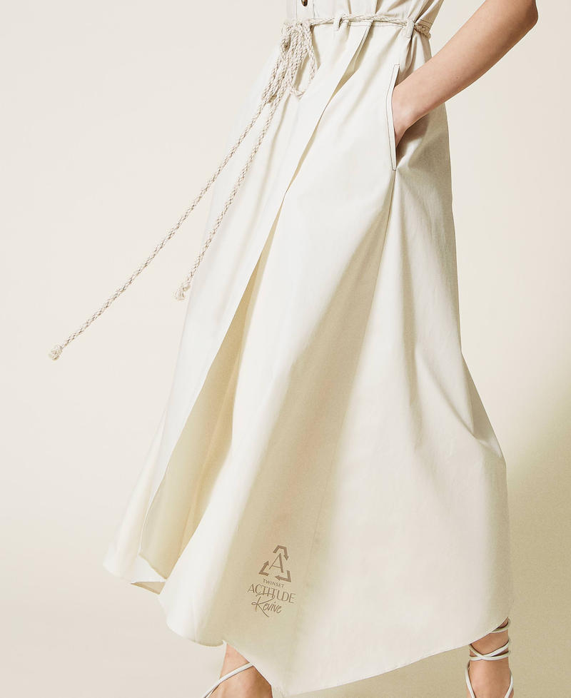 Organic cotton midi dress