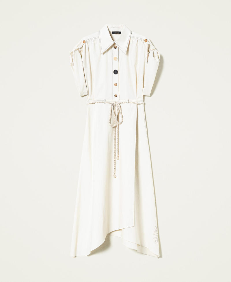 Organic cotton midi dress