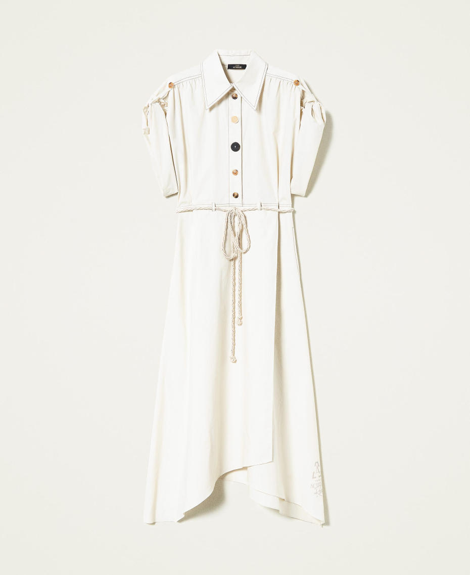 Organic cotton midi dress