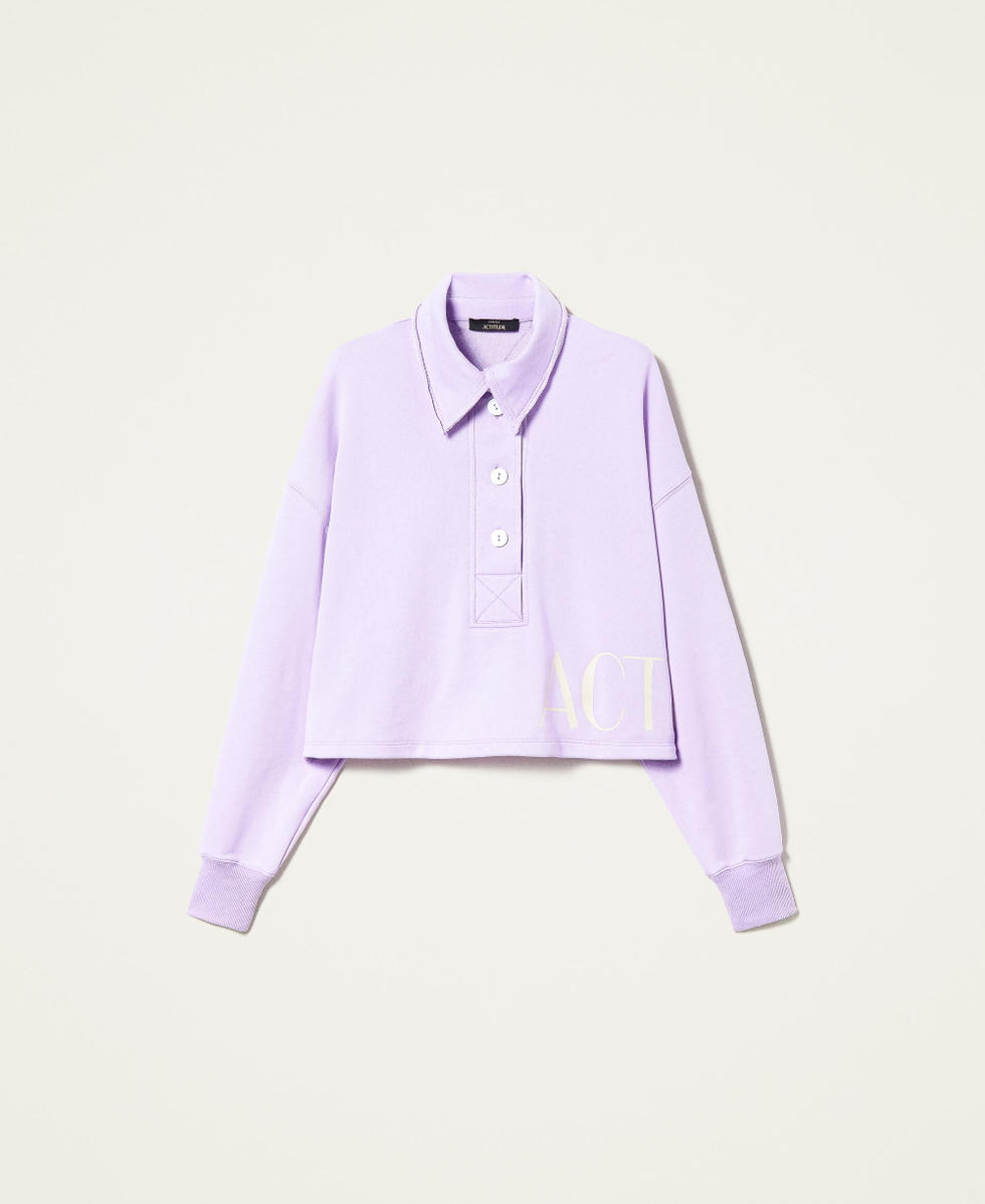 Sudadera morado pastel 2025