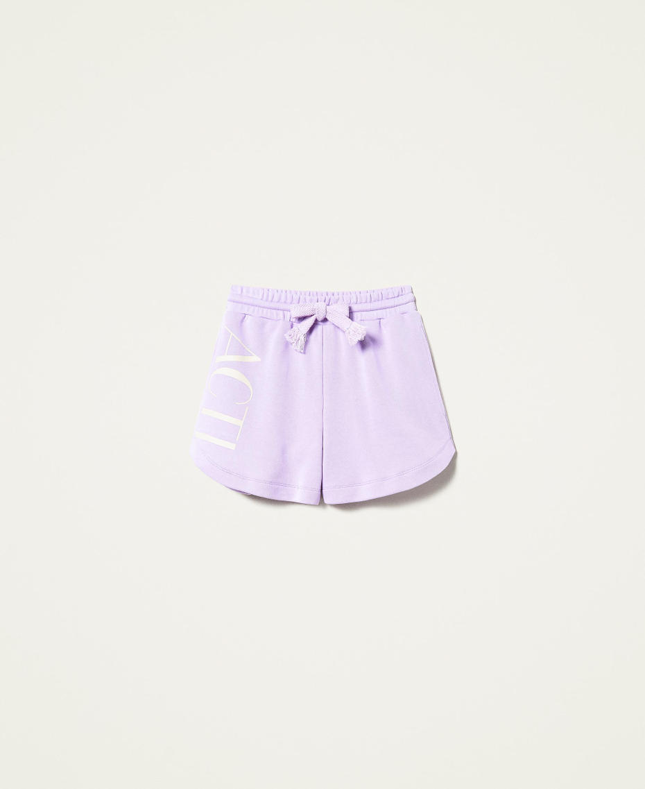 Short en molleton avec logo