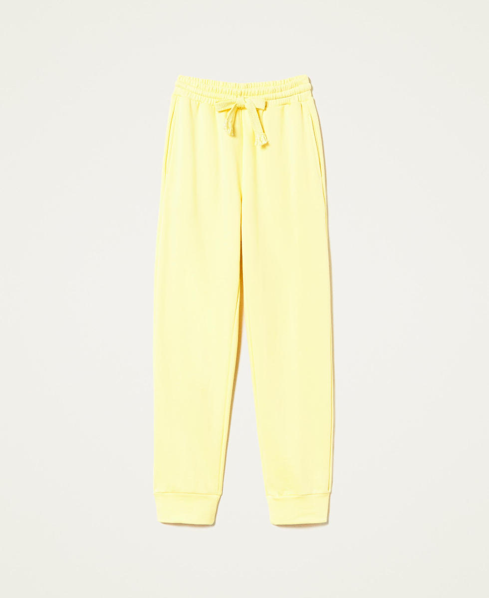 Girls yellow joggers sales